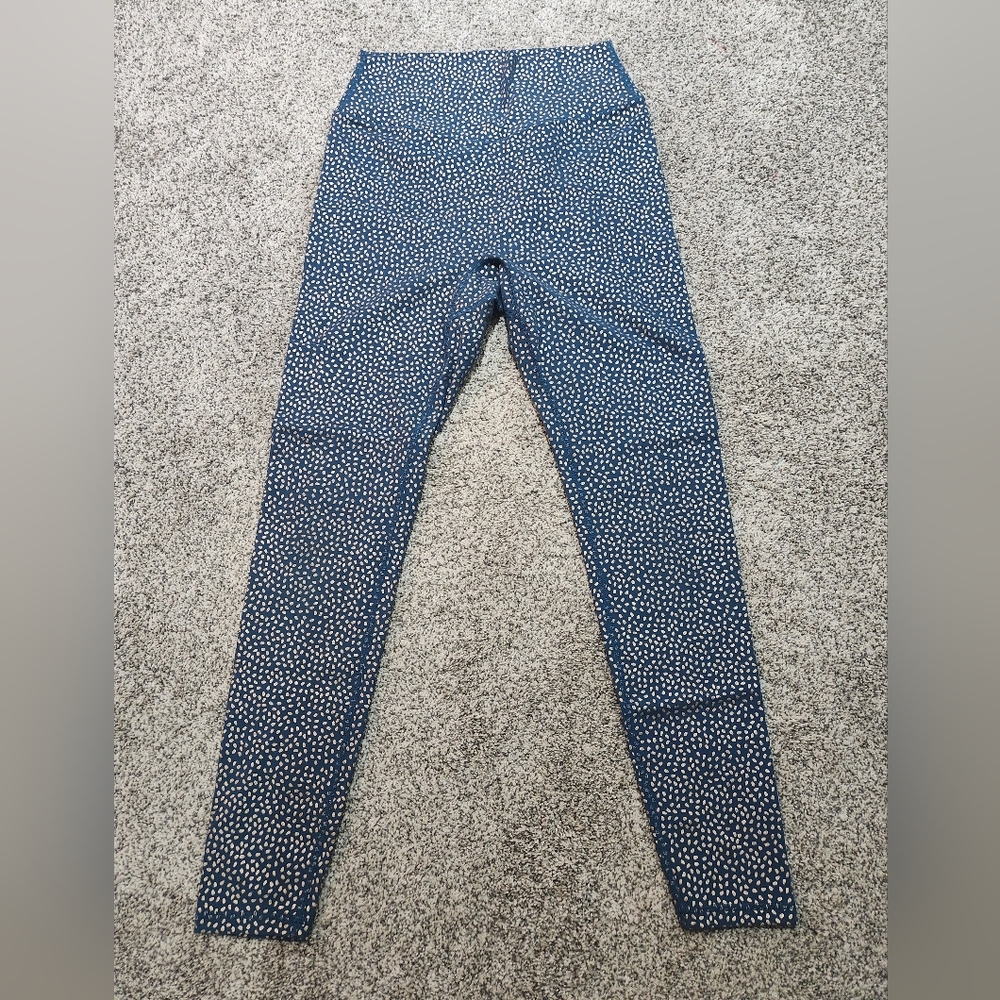 Buff Bunny Navy and Gold Leggings